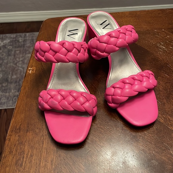PINK 💓Block Heels - Picture 4 of 4